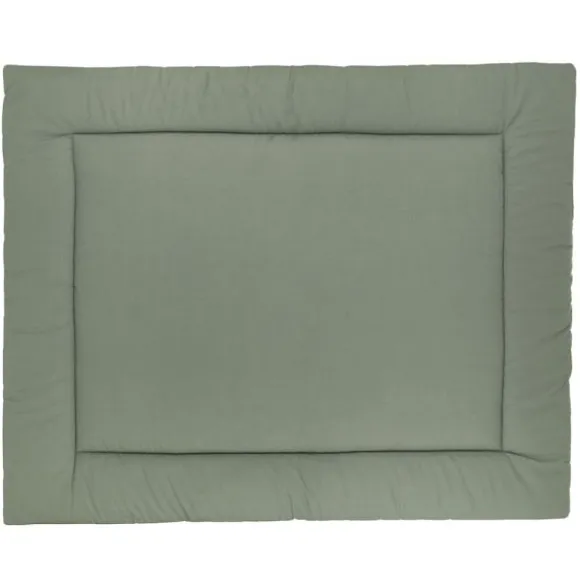 Meyco Cheetah / Uni Boxkleed Forest Green 80 x 100 cm