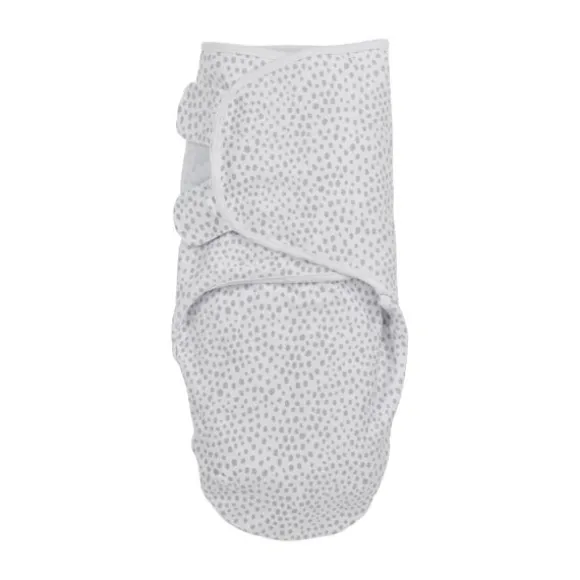Meyco Cheetah Swaddle Inbakerdoek Light Grey 0-3 Mnd