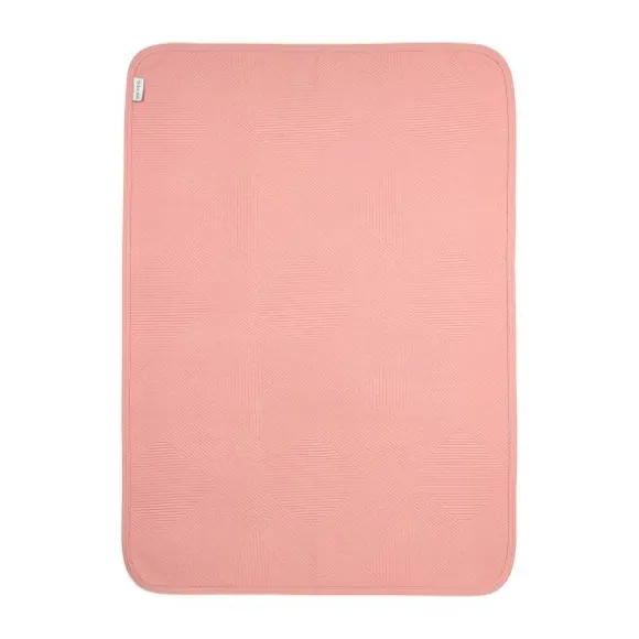 Meyco Deken Gebreid - Pure - 100 x 150 cm - Jacquard - Indigo