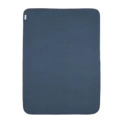 Meyco Deken Gebreid - Pure - 75 x 100 cm - Jacquard - Indigo