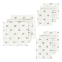 Meyco Hydrofiel Starterset - Dot Stripe - Sand