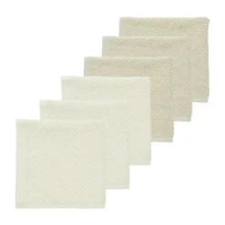 Meyco Hydrofiele Doeken - 6 Stuks - 30 x 30 cm - Nature