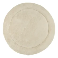 Meyco Knit Basic Boxkleed - Rond - Sand Melange