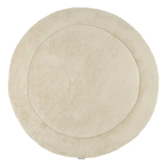 Meyco Knit Basic Boxkleed - Rond - Sand Melange