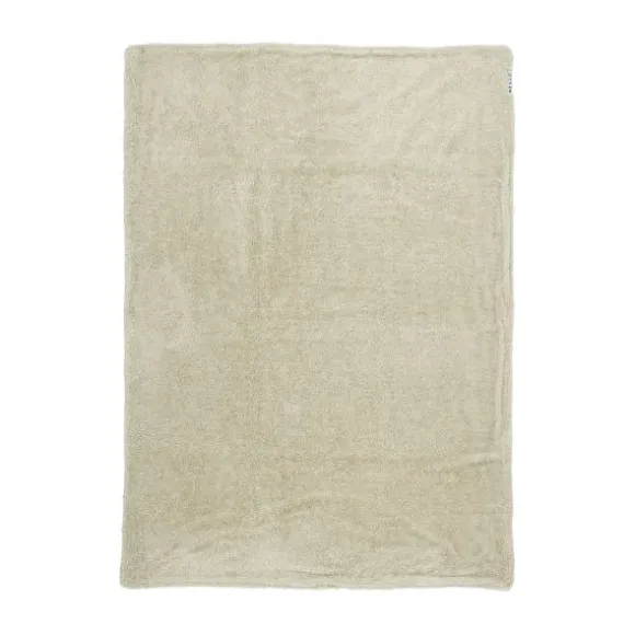 Meyco Knit Basic Fleece Ledikantdeken 100 x 150 cm Sand Melange