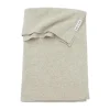 Meyco Knit Basic Ledikantdeken Sand Melange 100 x 150 cm
