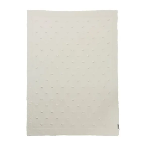 Meyco Ledikantdeken Knots Offwhite 100 x 150 cm