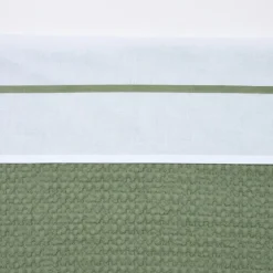 Meyco Ledikantlaken Wit Met Bies Wit 100 x 150 cm