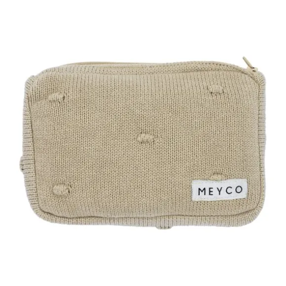 Meyco Mini Knots Billendoekjesetui Sand