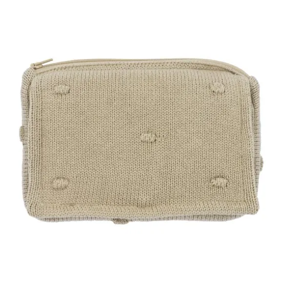 Meyco Mini Knots Billendoekjesetui Sand