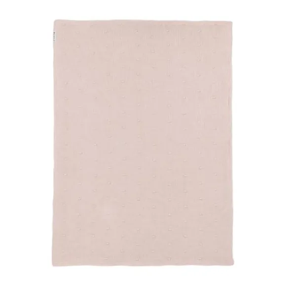 Meyco Mini Knots Fleece Ledikantdeken 100 x 150 cm Toffee