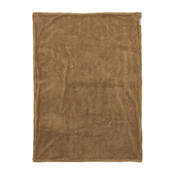 Meyco Mini Knots Fleece Ledikantdeken 100 x 150 cm Toffee