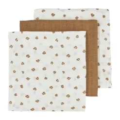 Meyco Mini Panther Hydrofiel Luiers Soft Pink 3 Stuks