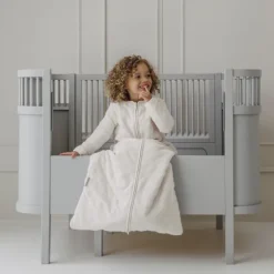 Meyco Studio Slaapzak Gevoerd - Clouds - Natural - 60 cm