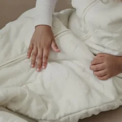 Meyco Studio Slaapzak Gevoerd - Clouds - Natural - 60 cm