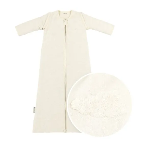 Meyco Studio Slaapzak Gevoerd - Clouds - Natural - 60 cm