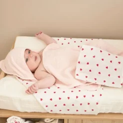 Meyco Sweet Heart Starterset Hydrofiel - 9-Pack - Red