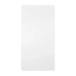Meyco Uni Hoeslaken Wieg - 40x80 cm - Wit
