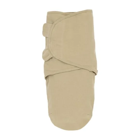 Meyco Uni Swaddle Inbakerdoek - 0-3 Mnd - Sand