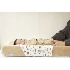 Meyco Uni Swaddle Inbakerdoek - 0-3 Mnd - Sand