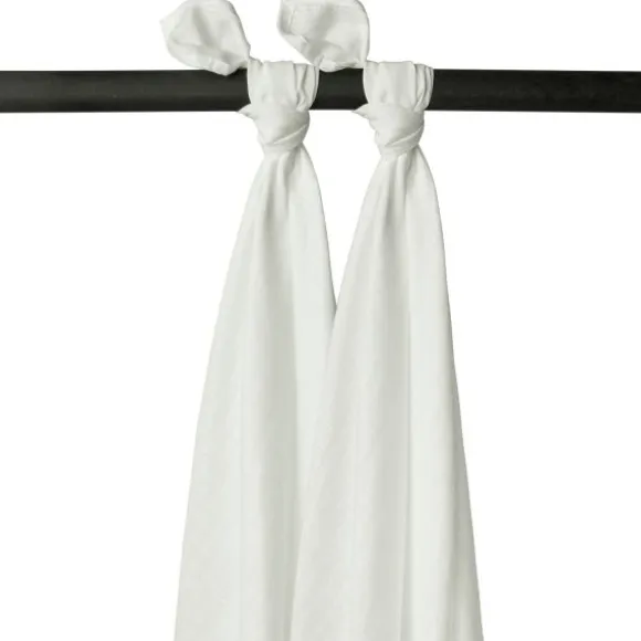 Meyco Uni Swaddle Offwhite 2 Stuks