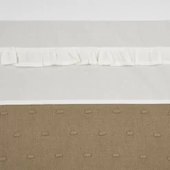 Meyco Wieglaken - Ruffle - Soft Pink