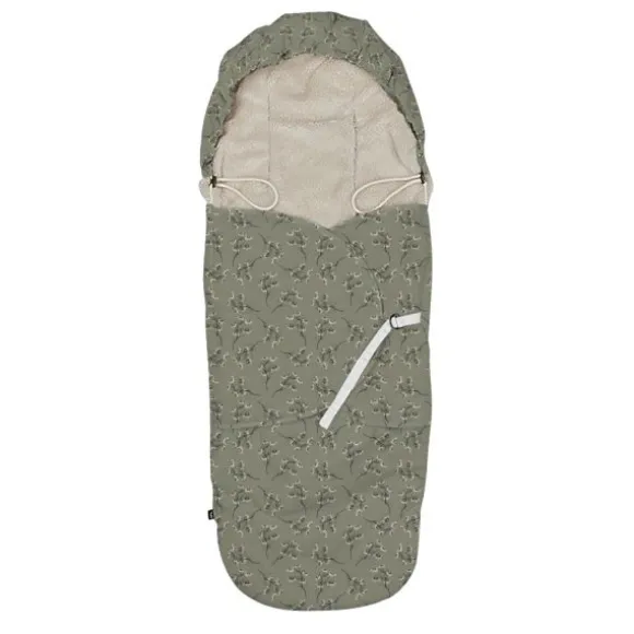 Mies & Co Daisies Voetenzak - 0-12 Mnd - Teagreen