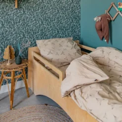 Mies & Co Little Dreams Dekbedovertrek 140 x 200 cm Humus