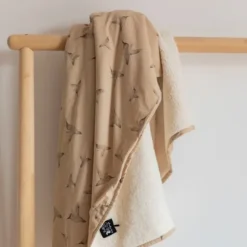 Mies & Co Little Dreams Teddy Wiegdeken 70 x 100 cm Humus