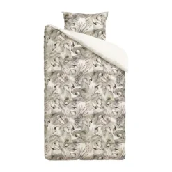 Mies & Co Under My Wings Junior Dekbedovetrek Offwhite 120 x 150 cm