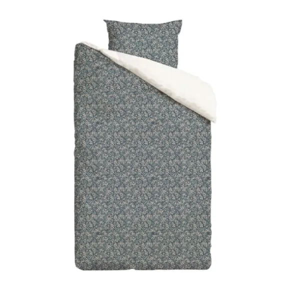 Mies & Co Vintage Flower Dekbedovetrek Blue 140 x 200 cm