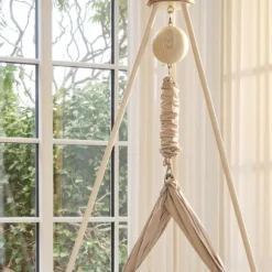 Moonboon Eikenhouten Set - Tripod Top & Crossbar