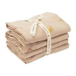 Moonboon Hydrofiele Doeken - 4-Pack