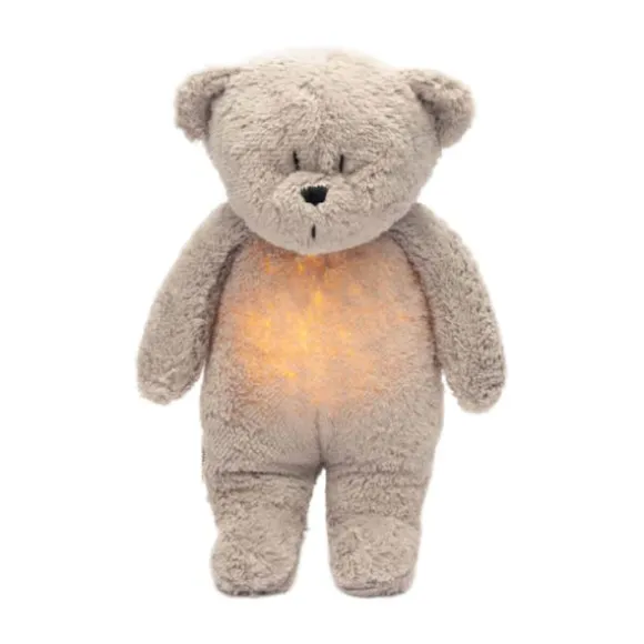 Moonie The Humming Bear Slaapknuffel - Cappuccino