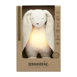Moonie The Humming Bunny Slaapknuffel - Polar