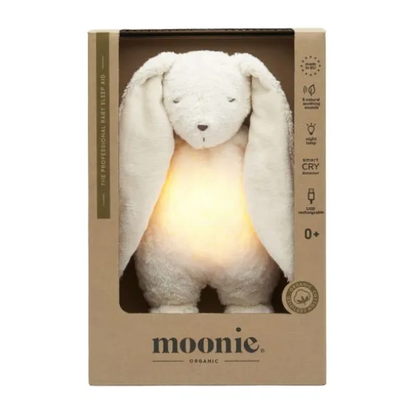 Moonie The Humming Bunny Slaapknuffel - Polar