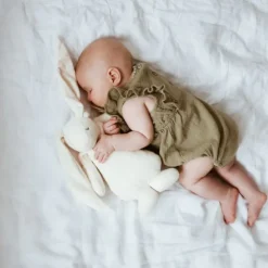 Moonie The Humming Friend Slaapknuffel - Cream