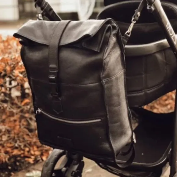 Mozzbags Luiertas Rugzak - Gobi - Zwart