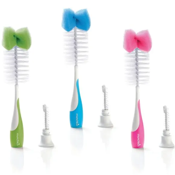 Munchkin Flessenborstel - 2-in-1 - Assorti