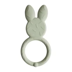 Mushie Bunny Bijtring Sage