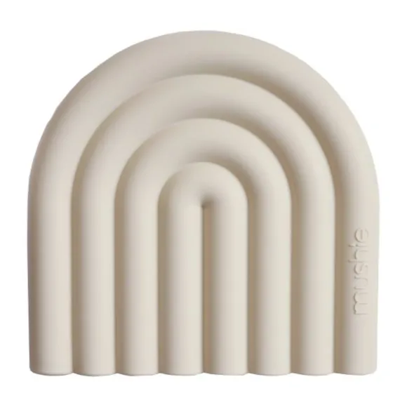 Mushie Rainbow Bijtring Shifting Sand