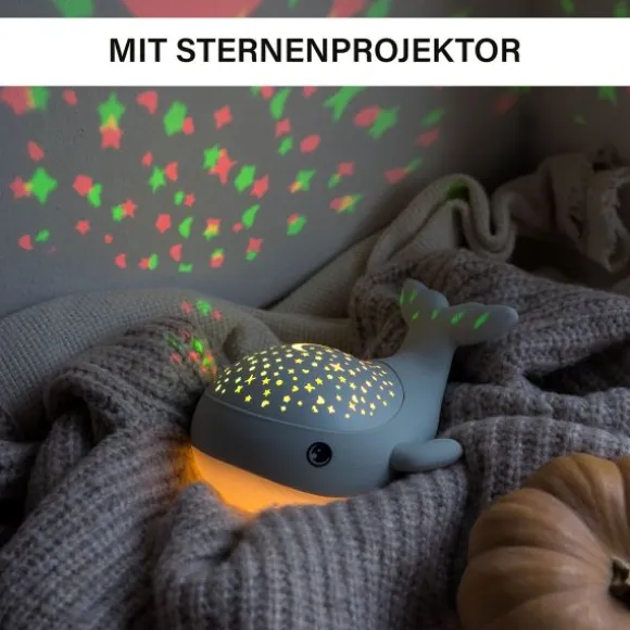 Nachtlamp USB sterrenhemel willy whale 16 cm