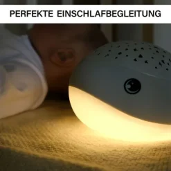 Nachtlamp USB sterrenhemel willy whale 16 cm