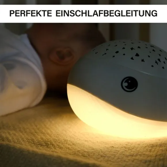 Nachtlamp USB sterrenhemel willy whale 16 cm