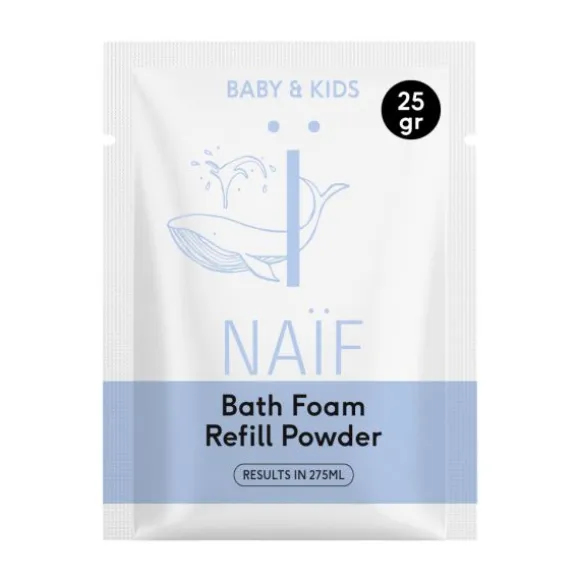 Naïf Bath Foam Navulpoeder