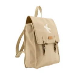 Nanami Bird Puffed Rugzak - Naturel