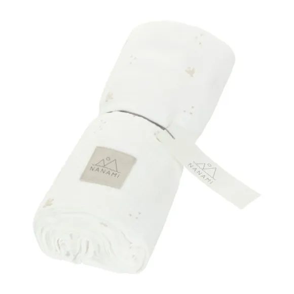 Nanami Bird Swaddle - 100 x 135 cm - Off White