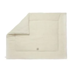 Nanami Boxkleed - 95 x 75 cm - Bio Katoen / Teddy - Naturel / Earth