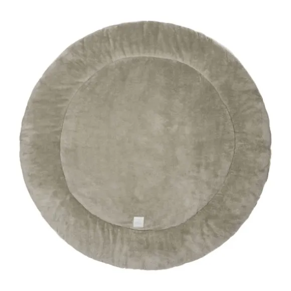 Nanami Boxkleed Rond - 96 cm - Bamboe - Earth Naturel