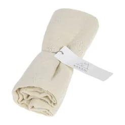 Nanami Dried Flower Swaddle - 100 x 135 cm - Latte Earth